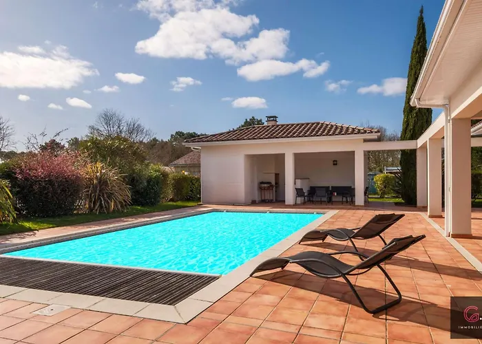 Contemporaine Avec Piscine à 8 Pers * Sanguinet